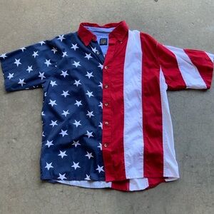 American flag shirt